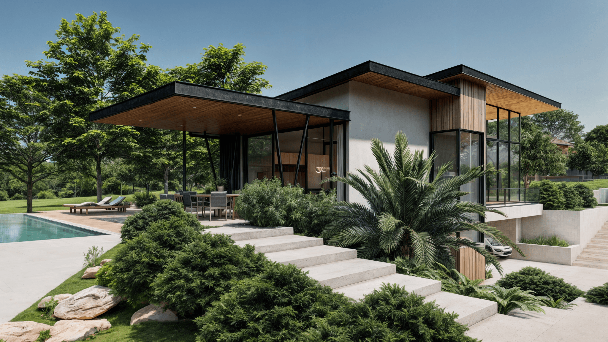 Projeto de design interior moderno 3